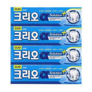 크리오 알파 솔루션 플러스 치약 120g X 4입
