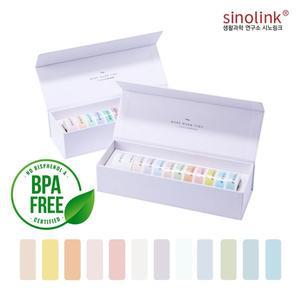 [시노링크] NIIMBOT D11 D110 라벨프린터 라벨지 모란디 컬러 12종 세트