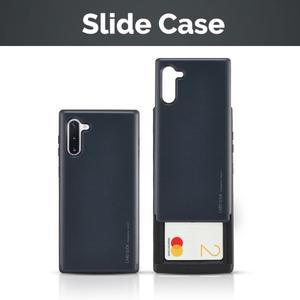[The Case]무사 갤럭시노트20/울트라 카드수납 슬라이드 범퍼 케이스 카드2장 충격보호