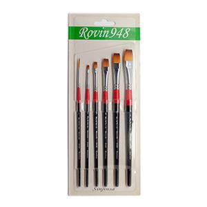 POP 디자인구성붓 6본세트 ( 붓 붓세트 5본 세트 그림