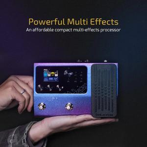 Valeton GP-100 멀티 기타 효과 프로세서 140 내장 루퍼 언어 표현 페달 그라디언트 gp100