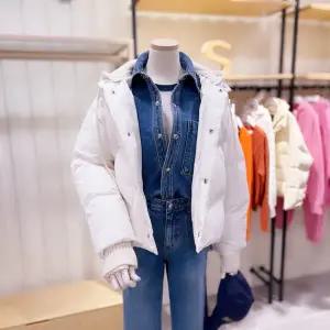 [대구백화점] [시에로]니트후드 사선 다운 점퍼(SJ4JPFW315)