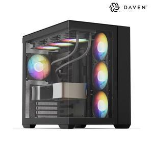 데이븐 DAVEN AQUARIUM PC케이스 (블랙)