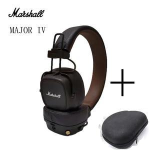 셀A_ Marshall MAJOR IV 블루투스 헤드폰 무선 이어폰 마이크가있는 딥베이스 접이식 스포츠 게임용 헤드셋