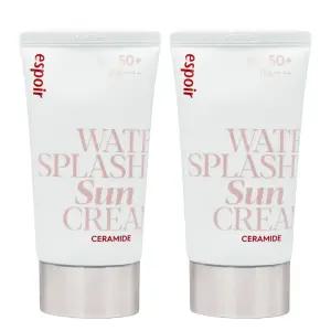 에스쁘아 워터 스플래쉬 선크림 세라마이드 SPF50+ 60ml x2개