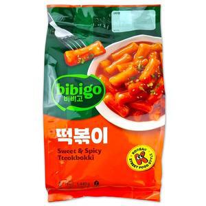 비비고 매콤달콤 쌀 떡볶이 1440g(2인분 x 4개) 분식점 맛