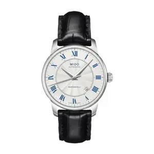 미도 미도 남성 가죽 시계 바론첼리 M8600.4.21.4