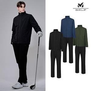 밀레골프 초.초특가! 고기능성 방풍 상하의 셋업 2종, 남성