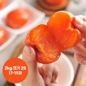 청도반시 씨없는 감 홍시 연시 2kg 크기 2S 17-19과