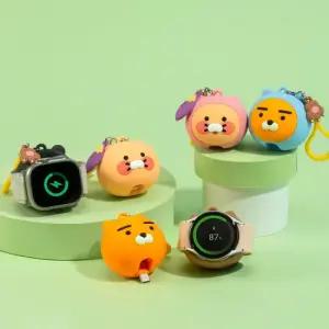 더블유아이 카카오프렌즈 땡글이 스마트워치 도킹형 보조배터리