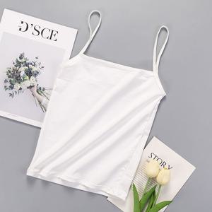 베이직 민소매 슬림 끈 나시티
