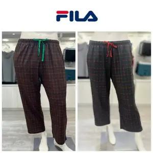 휠라언더웨어 폴리스판 기모 체크나염 남녀 하의 택1 FI4MPG4641F 4601M