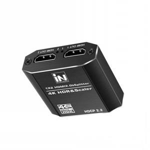인네트워크 HDMI 4K 1:2 모니터 분배기 아답터포함 IN-N20HD102