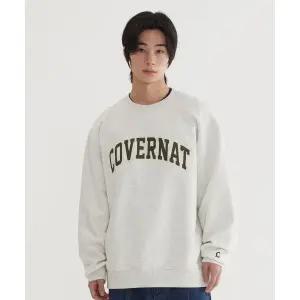 커버낫 COVERNAT 아치로고 맨투맨 Oatmeal CO2501CR36OT 294662