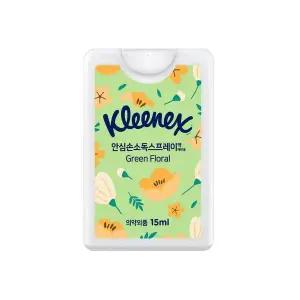 크리넥스 안심손소독스프레이 그린플로럴향15ml X 6EA