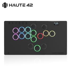 HAUTE42 E16 PC 컨트롤러 스위치 스팀 HITBOX 아케이드 미러링 스틱 레버리스 FIGHTSTI
