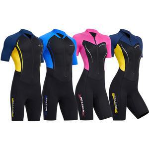 1 5MM Thicken Neoprene Wetsuit 남성 여성 원피스 짧은 빠른 건조 서핑 정장 해변 수영 스쿠버 다이빙 정장 수영복