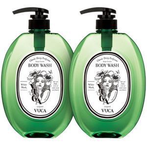 뷰카 클래식 딥 퍼퓸 바디워시 화이트머스크향 1050ml 2개