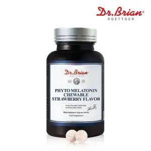 [내일도착] 닥터브라이언 파이토 식물성 멜라토닌 5mg 츄어블 스트로베리 플레이버(90정) 1통