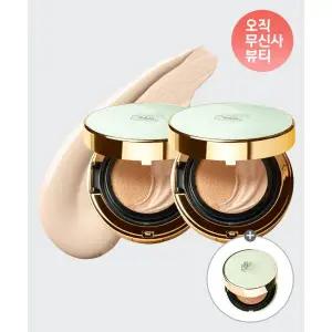샬랑 드 파리 CHALLANS de PARIS [SET] 쿠션 루나 엑셀랑스 15g 2개미니 21호 5g 1개