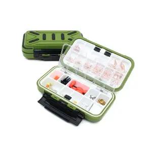 [SAPA]싸파 24칸 3도어 H602 (H-602) 태클박스 그린 중형 낚시소품