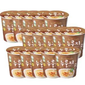 오성푸드 MAXX 두번 구워 더 구수한 컵 누룽지 33g x 15입