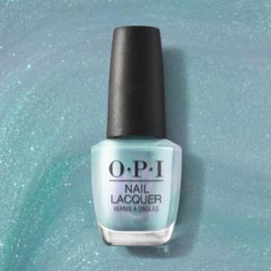 OPI 펄 매니큐어 네일 락커 쉬머 스카이 블루 S046