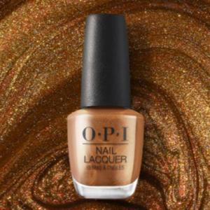 OPI 펄 매니큐어 네일 락커 아트 브라운 메탈릭 F021