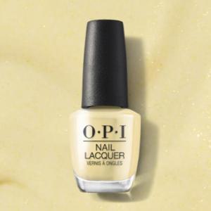 OPI 매니큐어 네일 락커 쉬머 폴리쉬 옐로 골드 펄