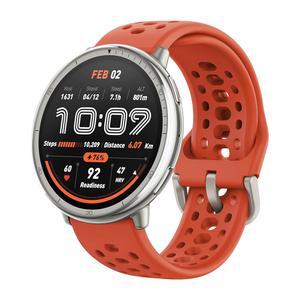안드로이드 및 아이폰용 Amazfit 액티브 2 스포츠 스마트 워치 피트니스 트래커, 44mm, 10일 배터리, 방수, GPS 지도, 수면 모니터, 160가지 이상의 운동 모드, 400가지 얼굴 스타일, 실리콘 스트랩, 무료
