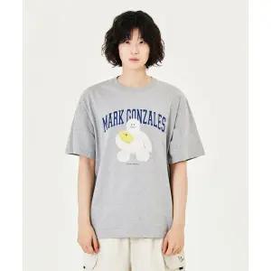 마크곤잘레스 MARK GONZALES 유니버시티 슈무 그래픽 반팔 티셔츠 - MGREY Z252UST810093 241753