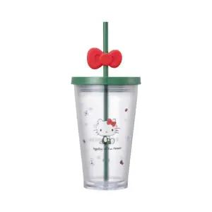 [정품] 스타벅스 x 헬로 키티 콜드컵 473ml Starbucks Hello Kitty Cold Cup 767325
