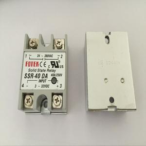 SSR10DA SSR25DA SSR 릴레이 입력 3-32VDC 출력 24-380VAC 1 개