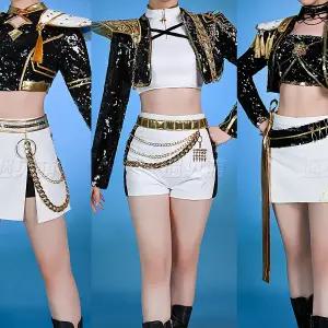 케이팝 데몬 헌터스 골든 무대의상 코스프레 성인 케데헌 헌트릭스