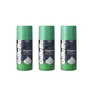 질레트 포오미 멘솔 175g X3개