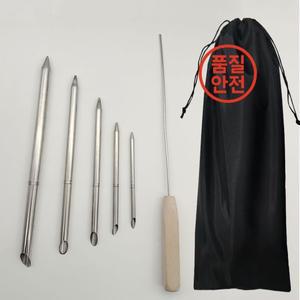 6pcs 로프 접합 도구 키트 Paracords 레이싱 바늘 꼬기 Fid 선박 뜨개질 액세서리에 대 한 5