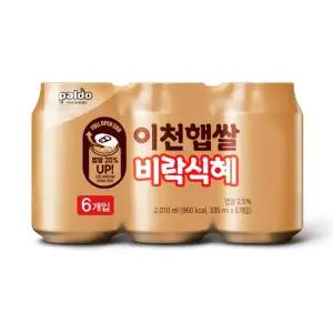팔도 이천햅쌀 비락식혜 335*6입