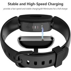 Fitbit Inspire 2용 USB 충전기 스마트 워치 고속 피트니스 트래커 교체용 3.3ft
