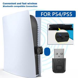 USB 블루투스 호환 오디오 송신기 리시버 어댑터 닌텐도 스위치 PS5 PC용 동글 무선