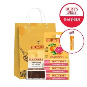 버츠비 립밤X3+립 스크럽