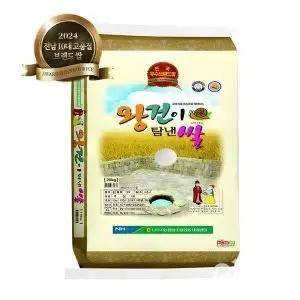 나주시농협공동사업법인 나주 왕건이탐낸쌀 상등급 백미 청무 20kg(국내산 고급햅쌀)