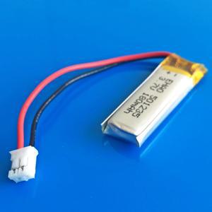 3.7V 180mAh 리튬 폴리머 Lipo 충전식 배터리 + MP3 블루투스 헤드셋 비디오 펜용 JST PH 2.0mm 2핀 커넥터