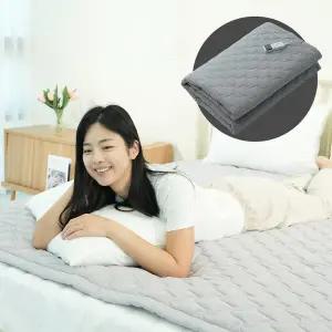 [머레이]한일의료기 정품 25년형 전자파 걱정없는 온가족 안심 탄소매트 전기요 (슈퍼싱글/퀸) HI2025