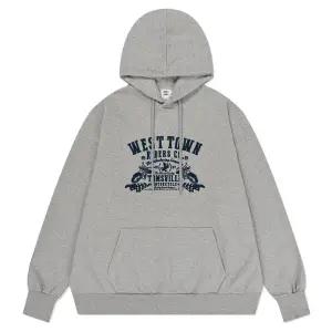 [폴앤폴]westown 오버핏 남여공용 후드티 5컬러
