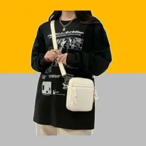 미니크로스백 깔끔한 소지품 수납가방 심플한 캐주얼