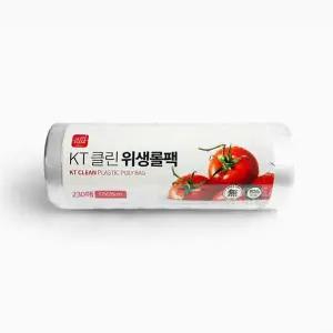 위생롤팩 - KT클린 롤팩 230매(170X250mm)