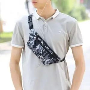 런닝 베이직 카모 힙색 운동백 올데이 스포츠 크로스 소매치기방지 마니힙색