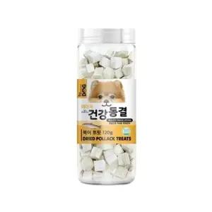 고품질 반려동물 간식 바이독 건강동결 연어트릿 140g 강아지개껌 (WAC0A4B)