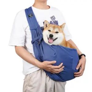 고품질 강아지 이동가방 고양이 애견 슬링백 크로스 편안한 크로스 (WFK5SPC)