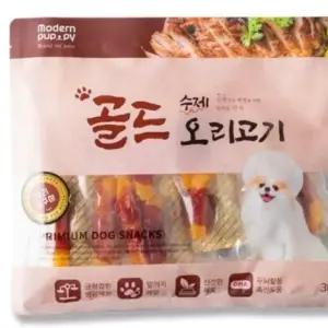 고품질 오리고구마 x 10 개껌 애견간식 닭꼬치 (WB114F8)